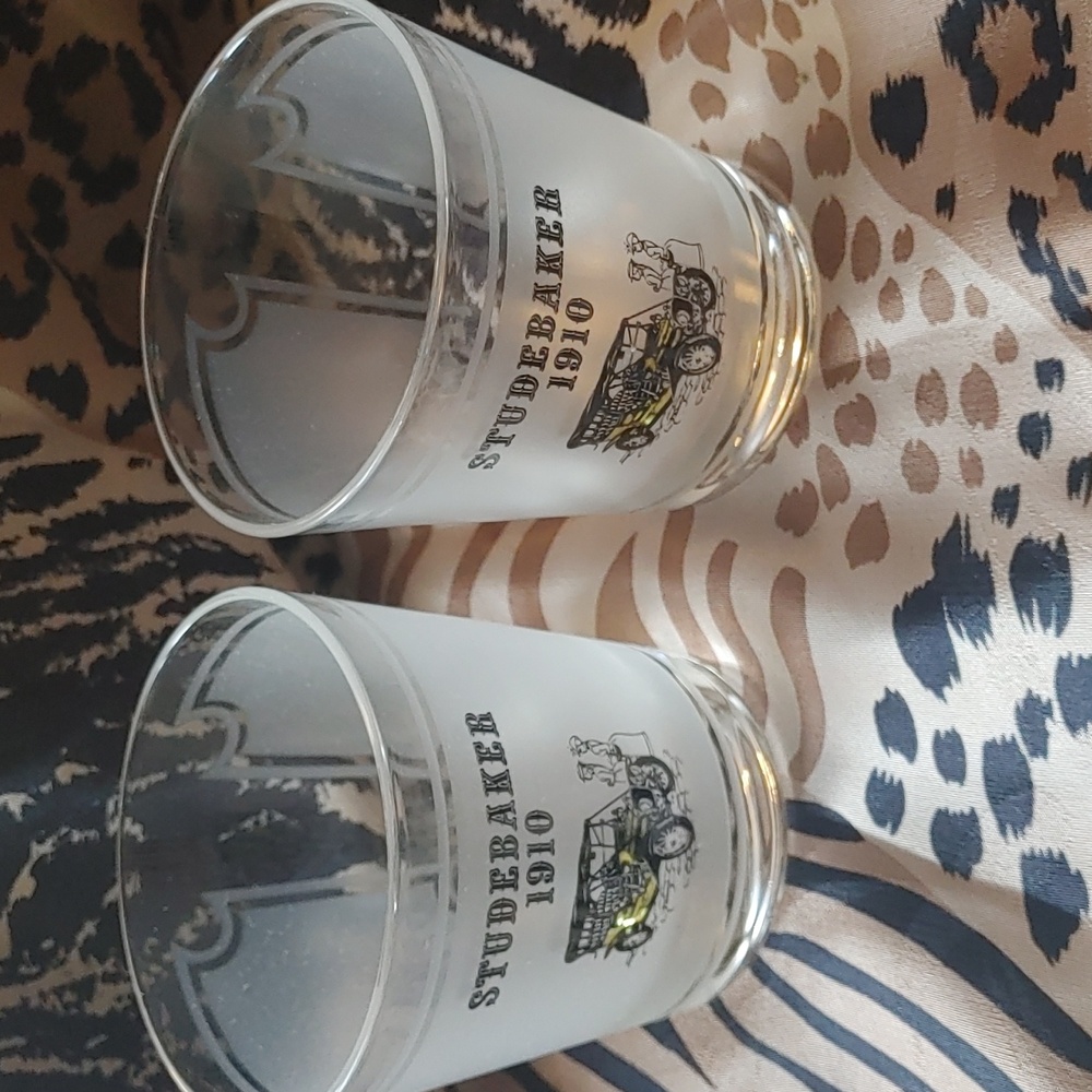 Vintage Studebaker 1910 Glasses (2)